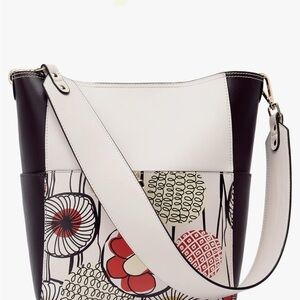 BROMEN Hobo Bags for Women Leather Handbags Designer Shoulder Bucket Crossbody